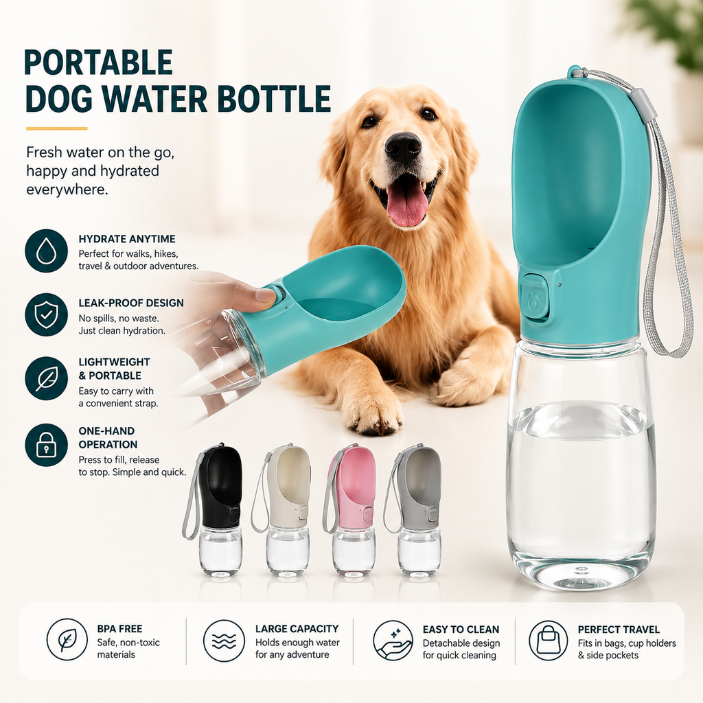 Portable Pet Water Bottle